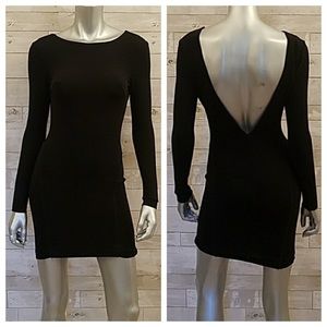 NWT H&M TREND LONG SLEEVE BODYCON MIDI DRESS